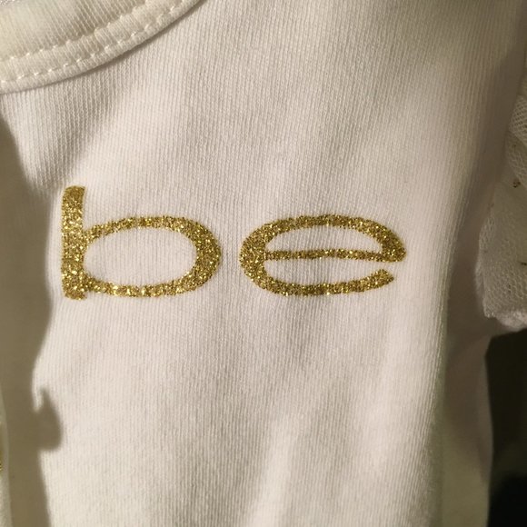 BEBE BABY Long-Sleeve Footed Tutu Coverall   3-6M - Picture 5 of 14